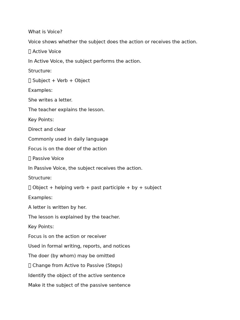 Voice | PDF