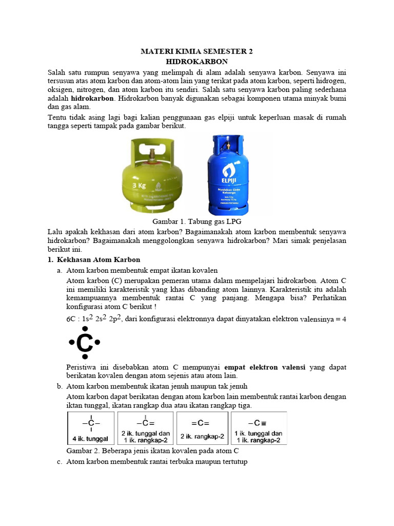 Materi Kimia Semester 2 Part 1 | PDF