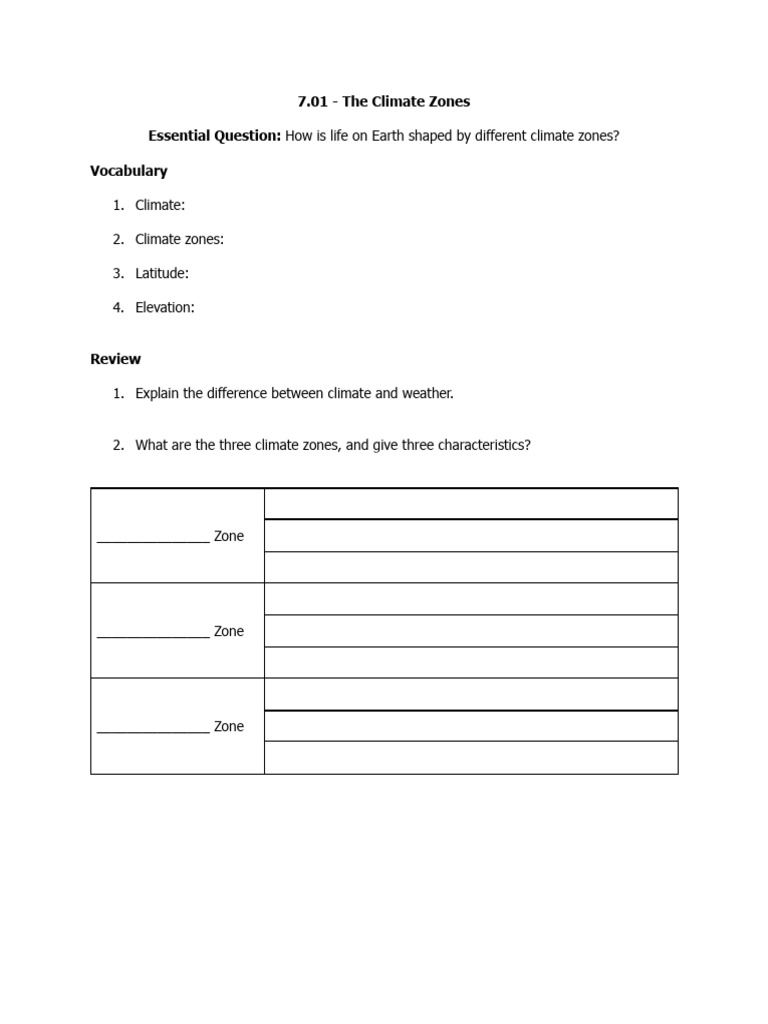 Module 7 Note-Taking Guides | PDF