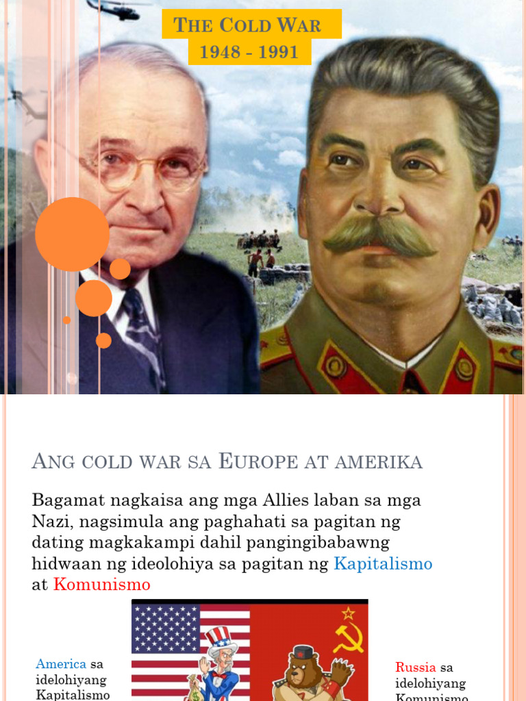 The Cold War Power Point Presentation | PDF