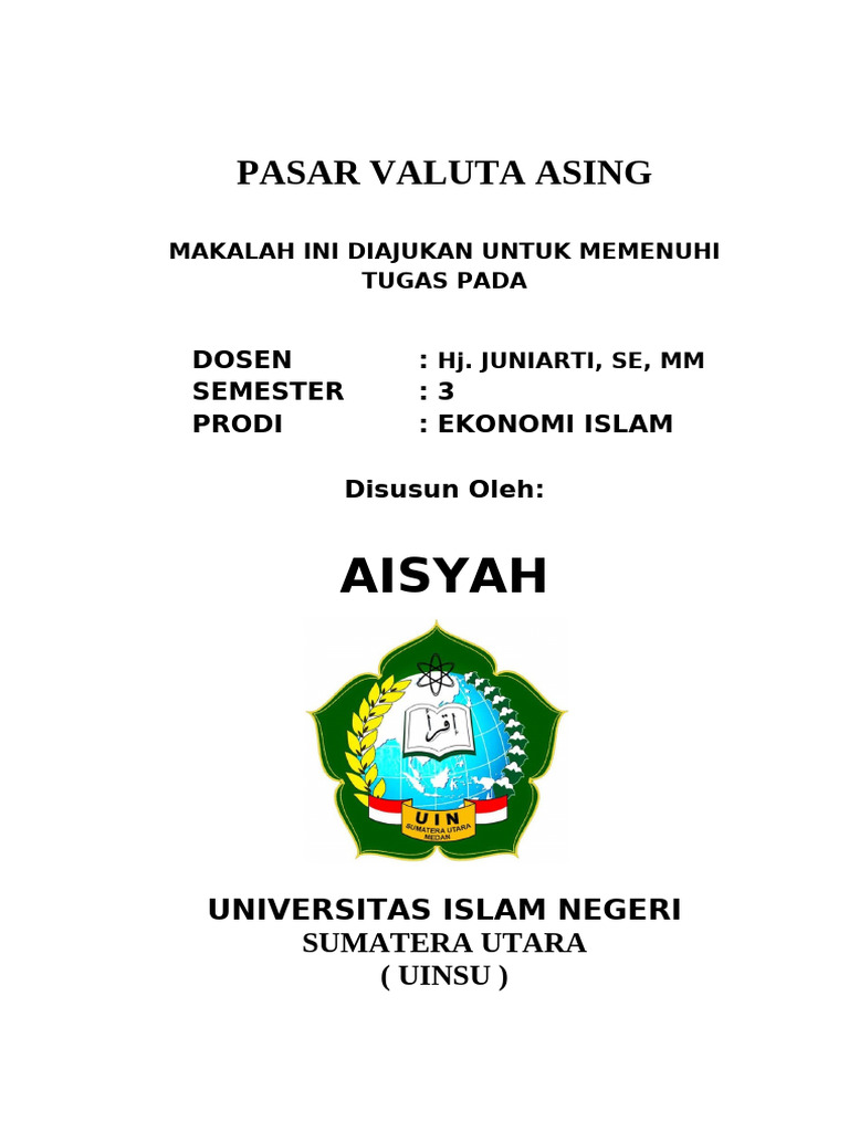 Pasar Valuta Asing | PDF