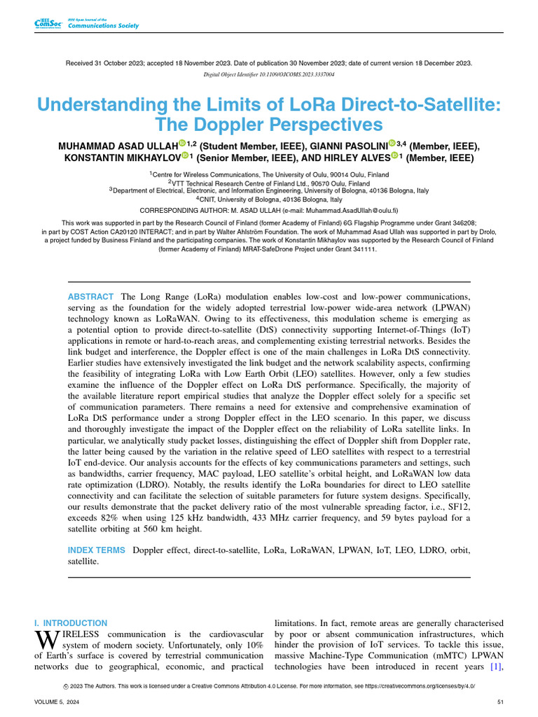 Undrestinding The Limits of Lora | PDF | Telecommunications ...