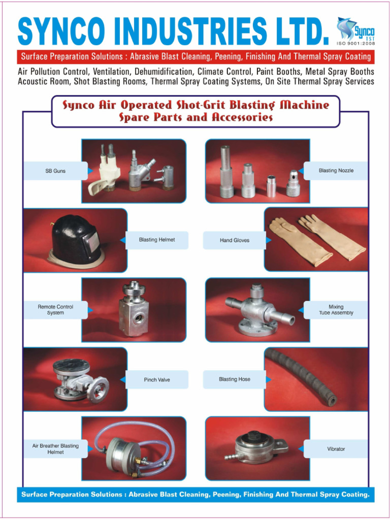 Spare Parts - Air Operated Machines | PDF
