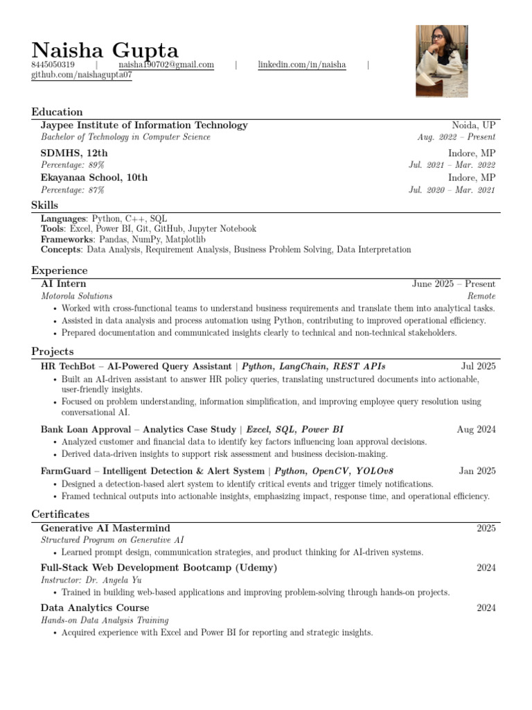 22103250 Naisha | PDF | Analytics | Artificial Intelligence