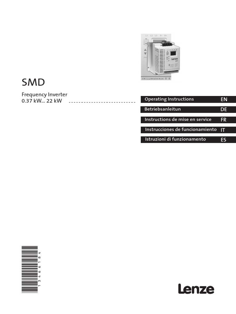 Lenze SMDL Manual | PDF | Capacitor | Fuse (Electrical)