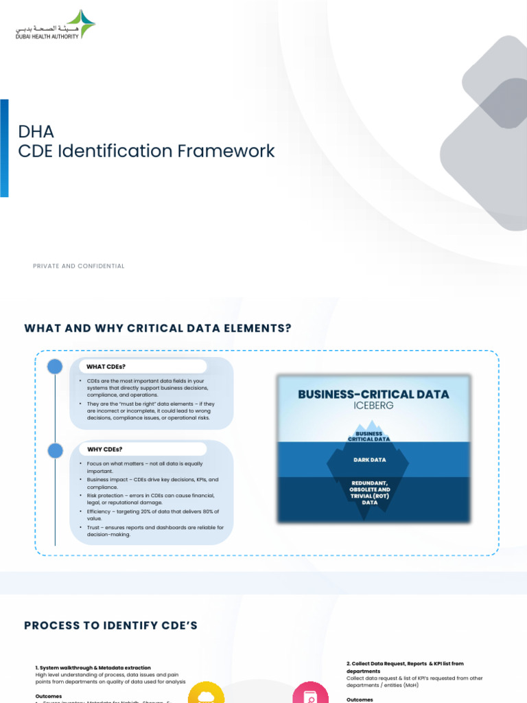 CDE Identification Framework | PDF | Electronic Health Record ...