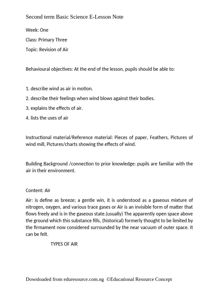 PRY 3 Basic Science 2nd Term (2) Org | PDF | Water | Water Purification