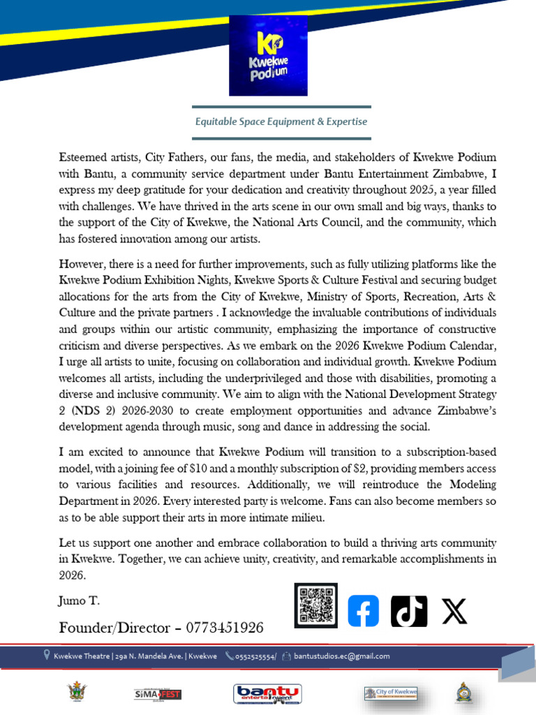 Director's 2026 Statement | PDF