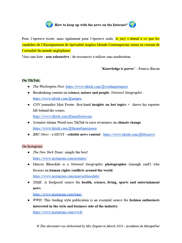 How to Keep Up With the News__240309_125458 | PDF | News | Mass Media
