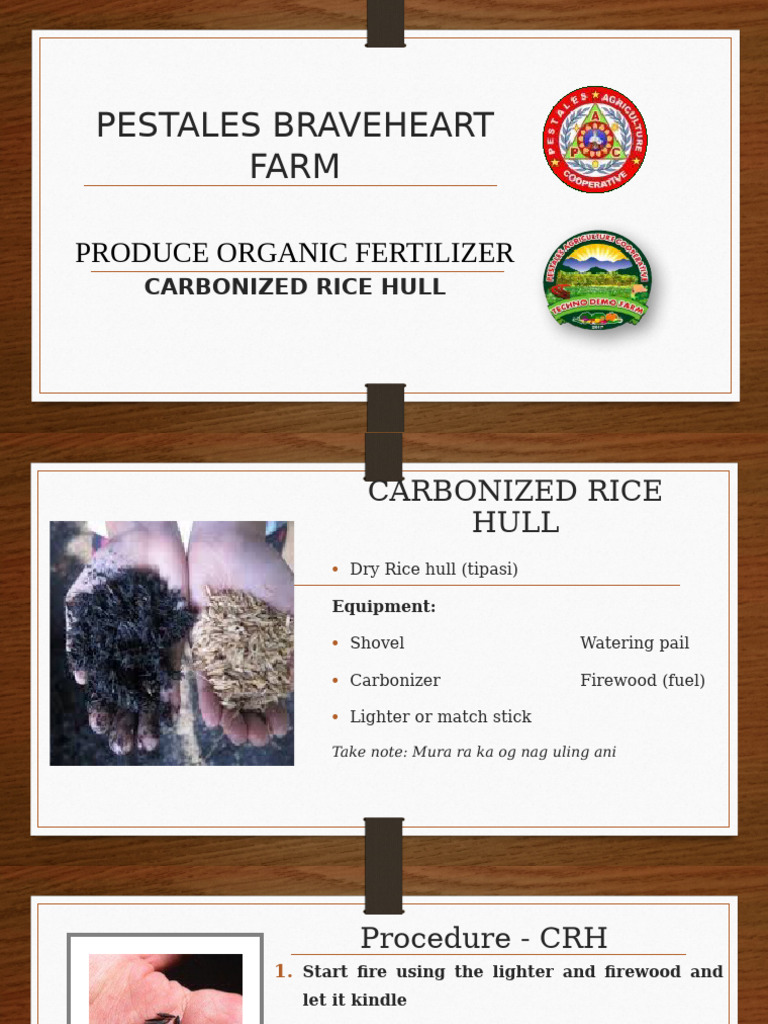 Carbonized Rice Hull | PDF | Soil | Compost