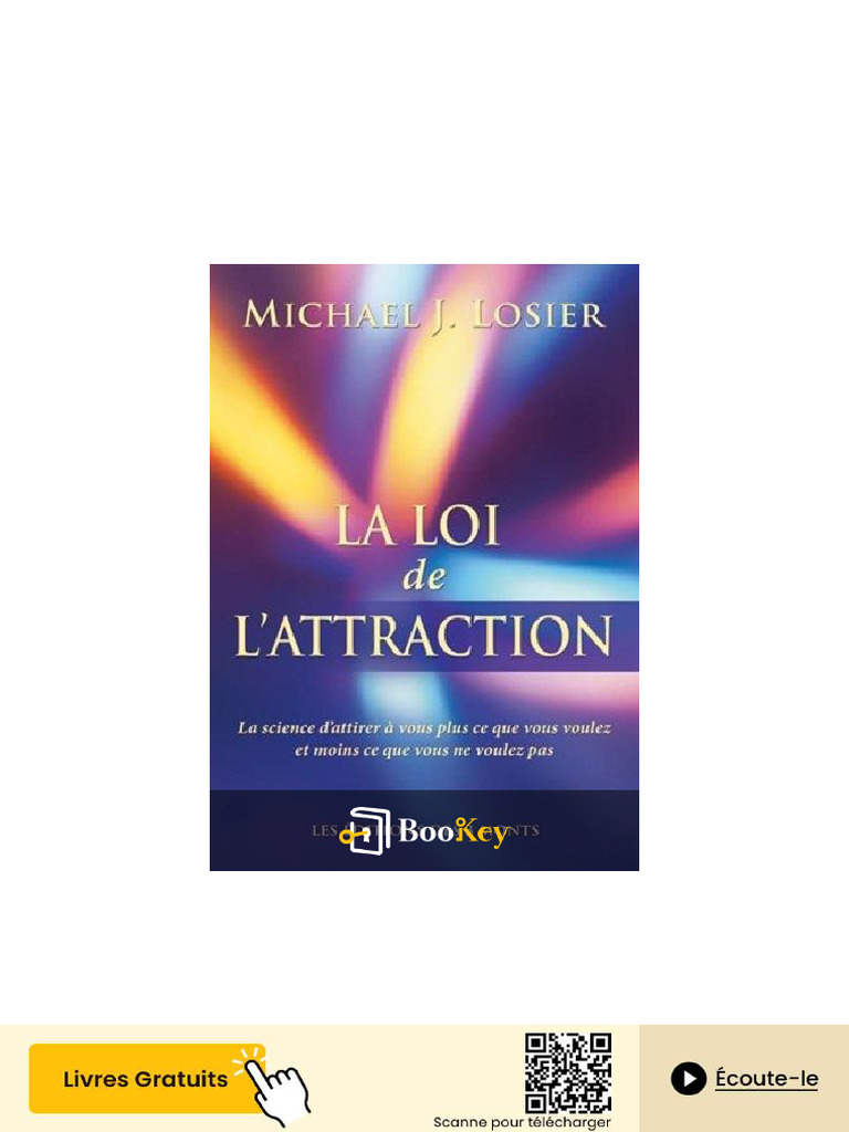 La Loi de L'attraction PDF | PDF | Loi de l'attraction (Nouvelle pensée ...
