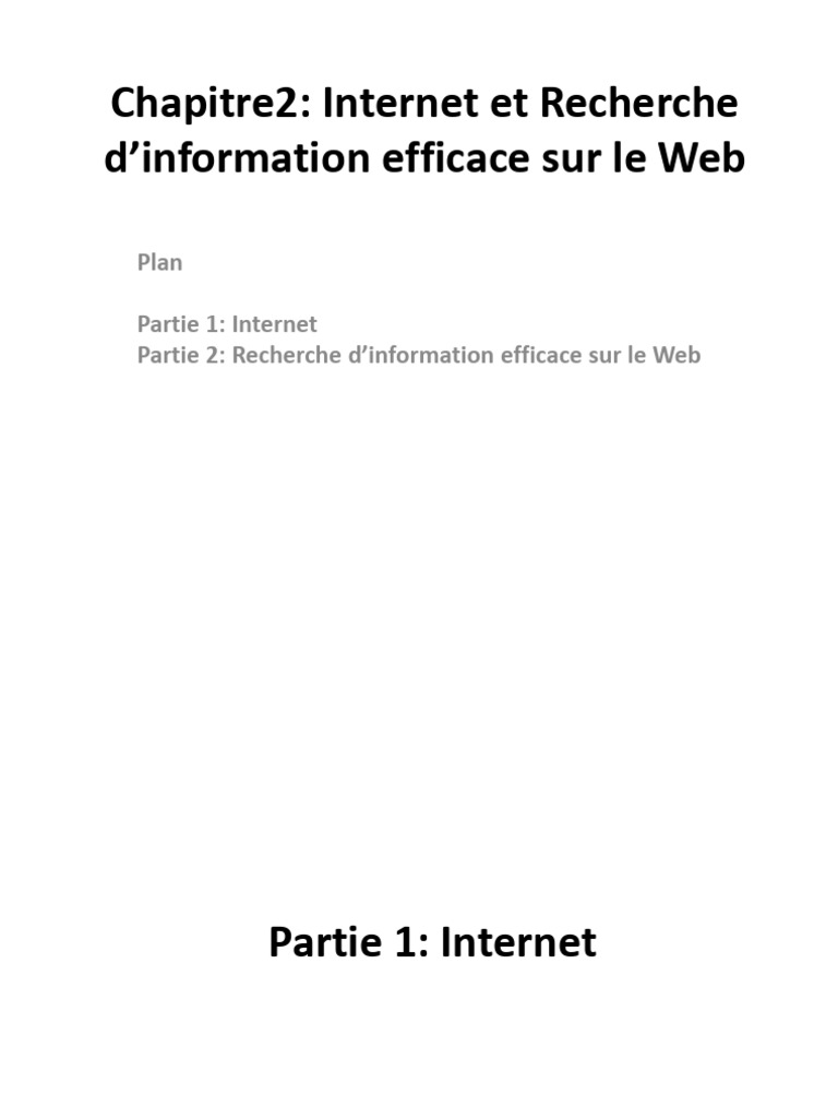 Chapitre 2 | PDF