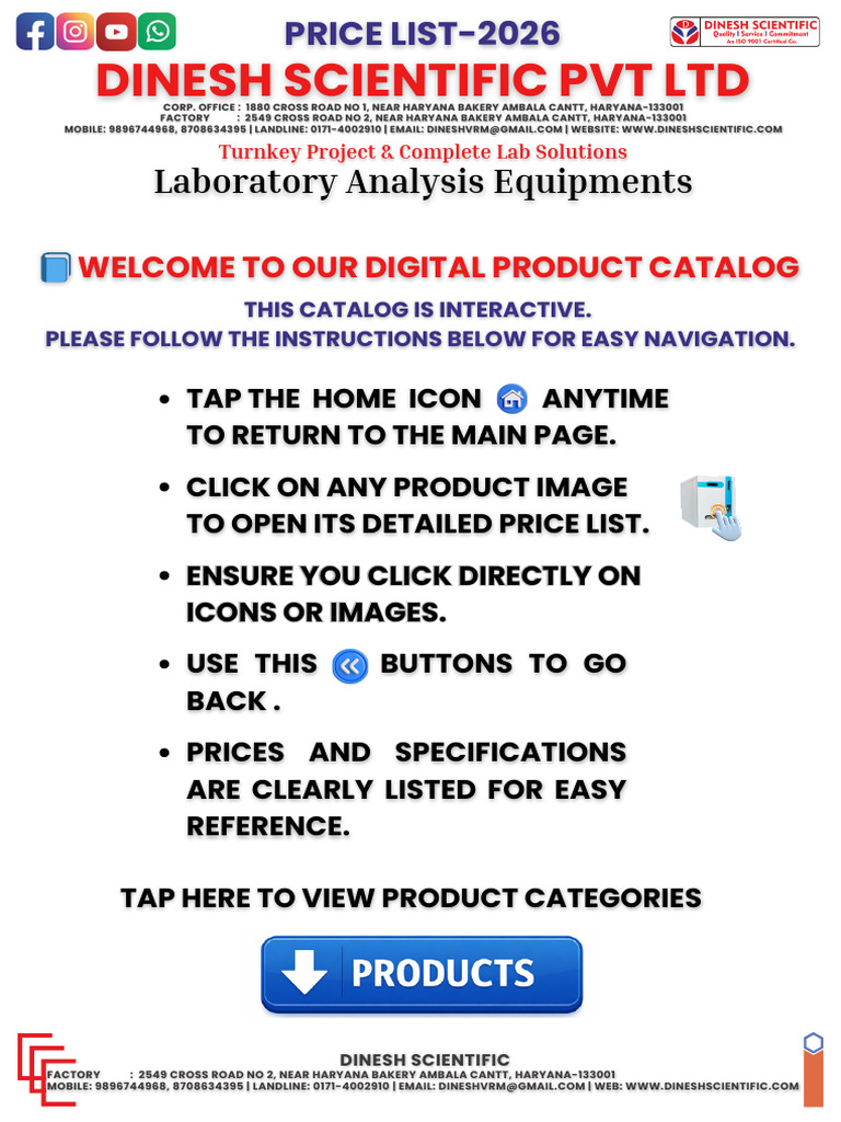 Price List Laboratory Analysis Equipments | PDF | Total Organic Carbon