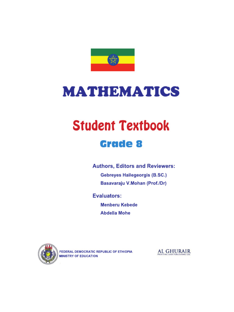 Math G8 ST English | PDF