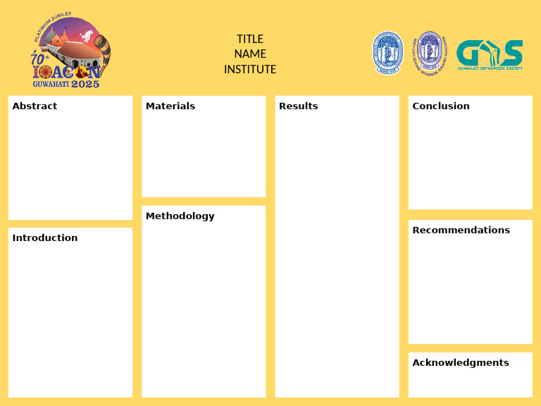 E Poster Template | PDF