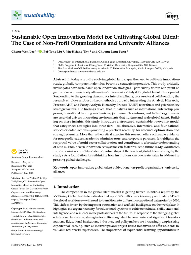 Sustainable_Open_Innovation_Model_for_Cultivating_ | PDF | Innovation ...
