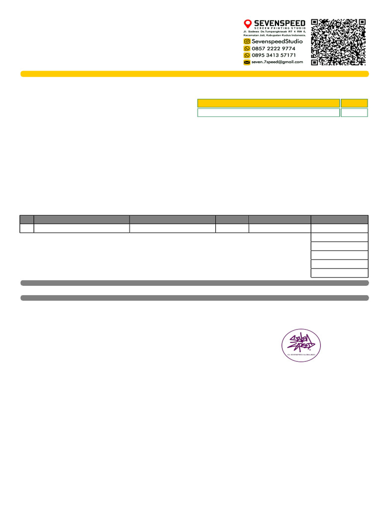Invoice Angkasha DP | PDF