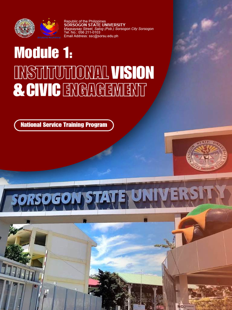 NSTP Module 1 Institutional Vision Civic Engagement 2 Pages Compressed ...