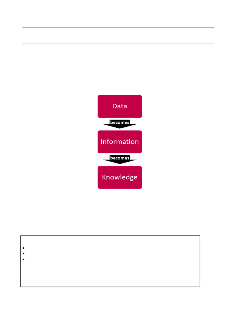 Data | PDF | Information | Knowledge
