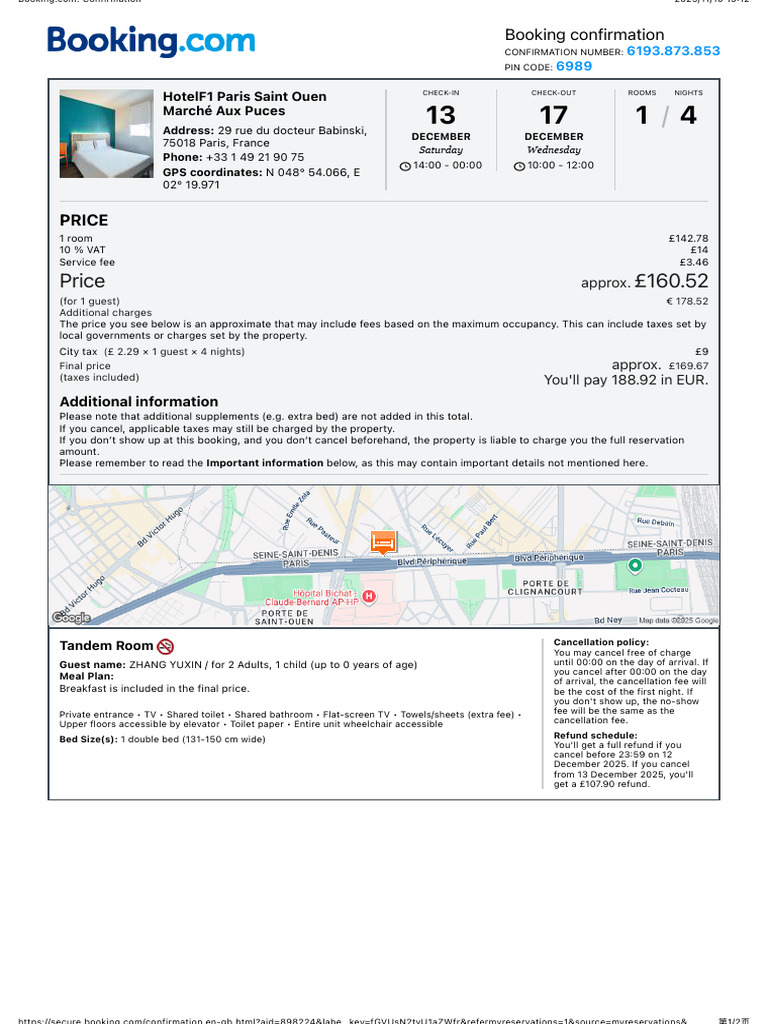 Confirmation | PDF | Fee