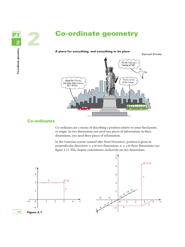 Ch12 Coordinate Geometry | PDF | Slope | Analytic Geometry