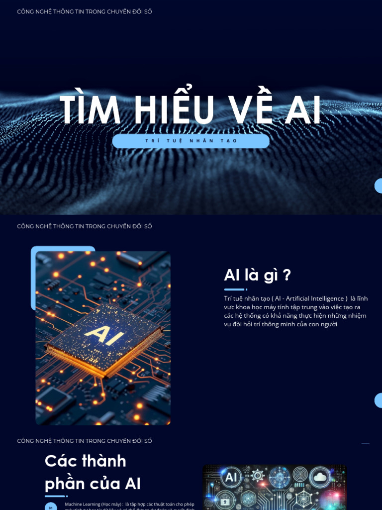 Blue Modern Futuristic Technology Presentation | PDF