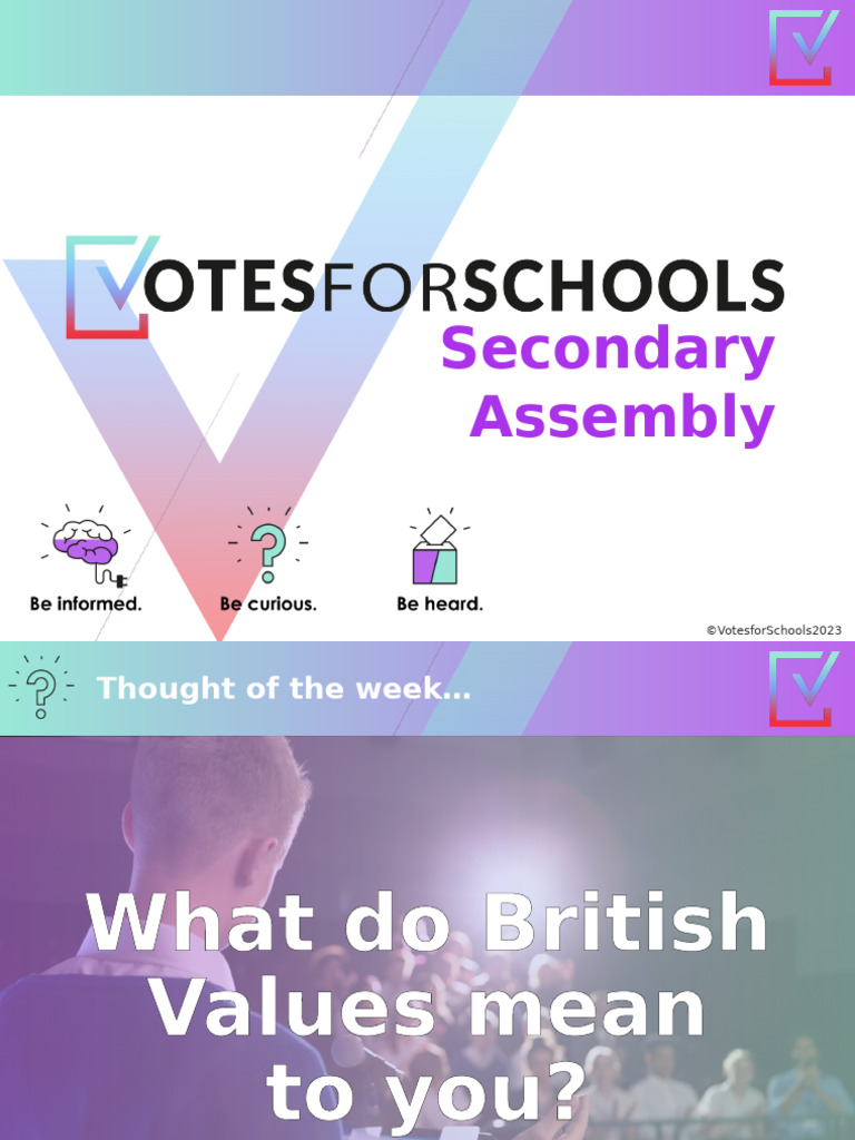 Secondary Assembly British Values | PDF