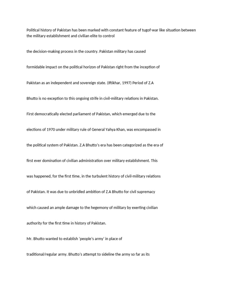 Ooooooo | PDF | Zulfikar Ali Bhutto | Pakistan