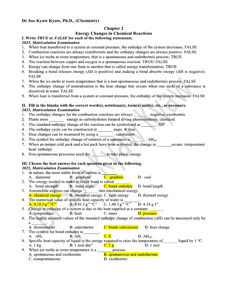 Chapter 2, Section A, Collection | PDF