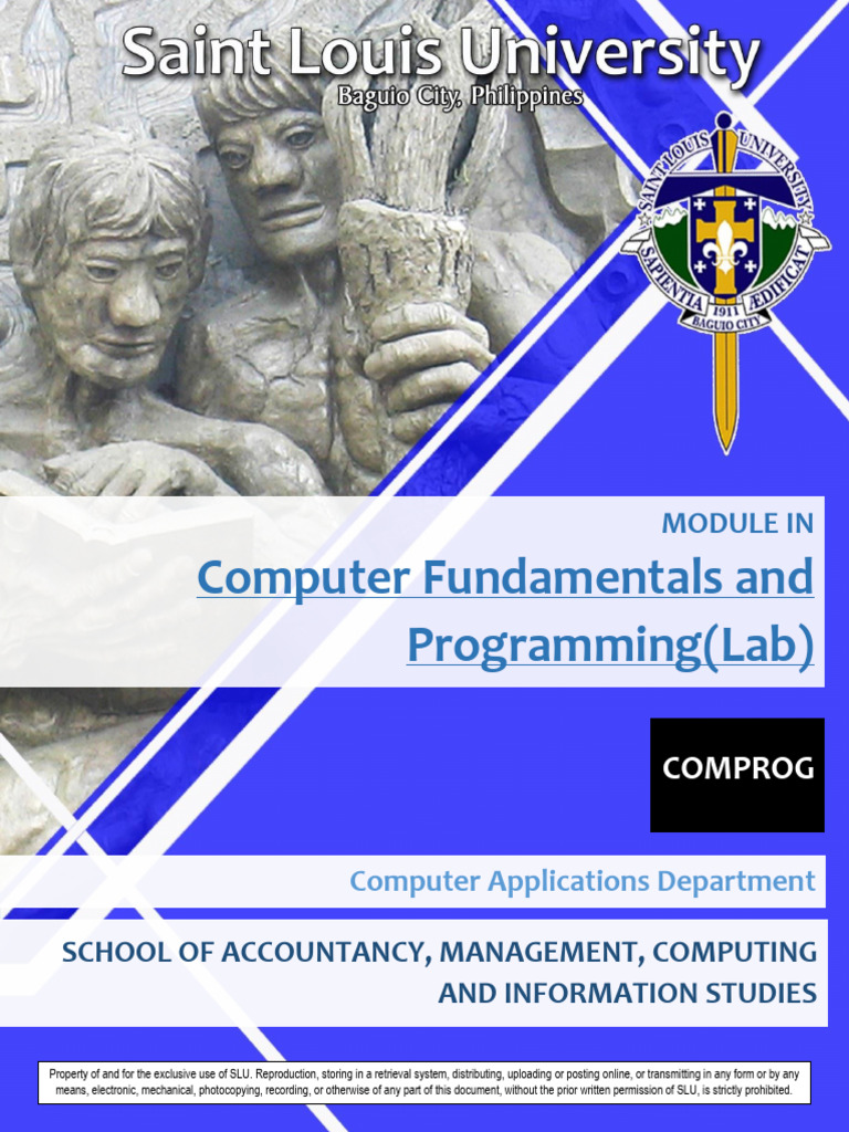 Comprog Fundamentals Module 2023 Word Excel | PDF | Icon (Computing ...