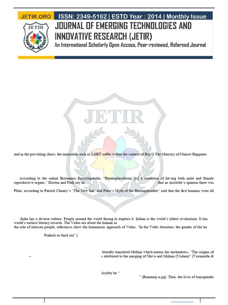 JETIR2112214 | PDF | Gender | Gender Studies