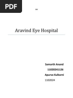 Download Aravind Eye Care System by Samarth Anand SN98813479 doc pdf