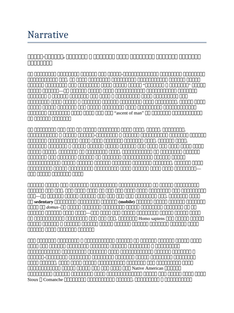 Narrative Hand Note | PDF