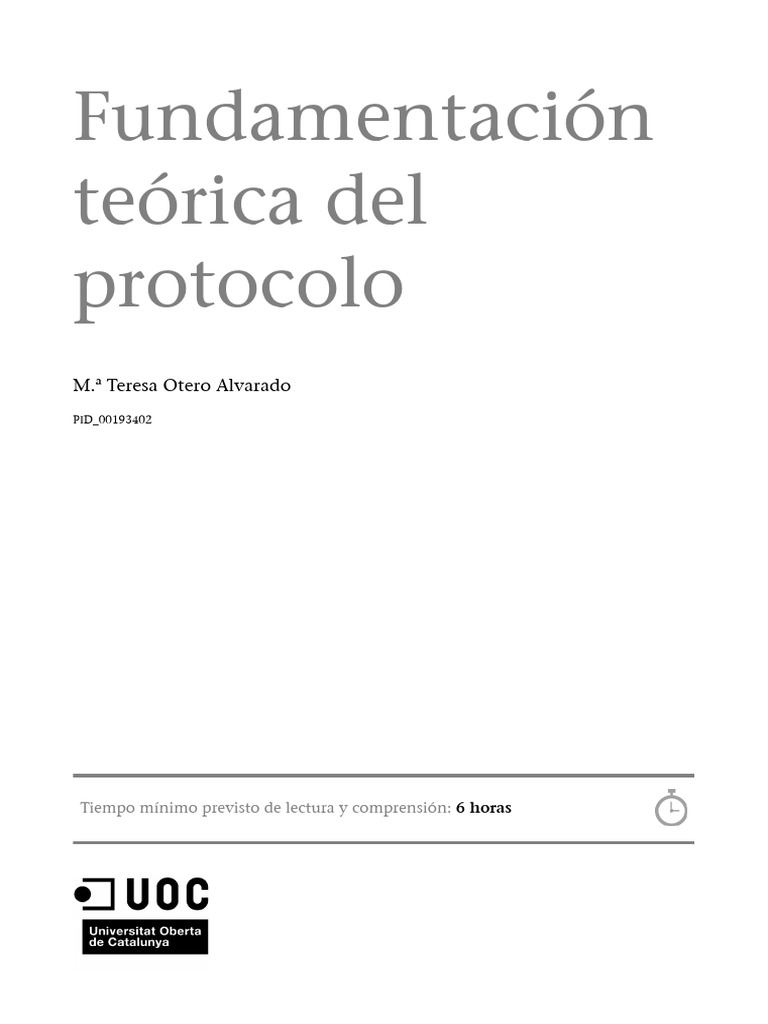 Organización de Actos y Protocolo_Módulo 1_ Fundamentación Teórica Del  Protocolo | PDF | Comunicación | Retórica