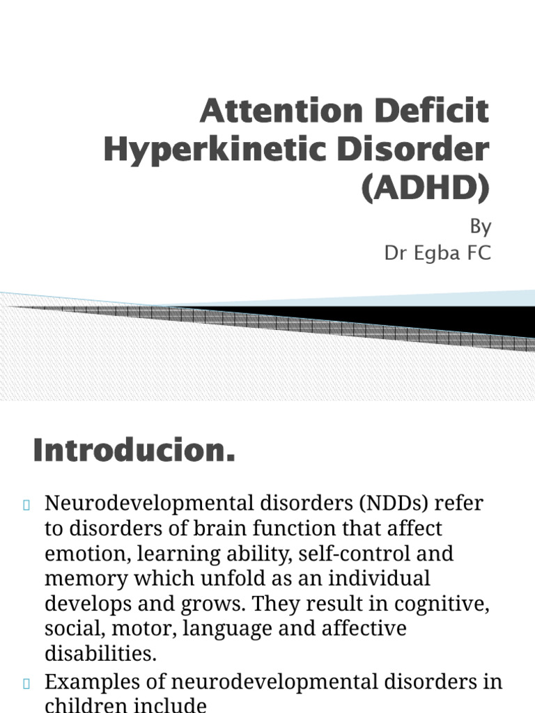 ADHD Pediatrics | PDF | Attention Deficit Hyperactivity Disorder ...