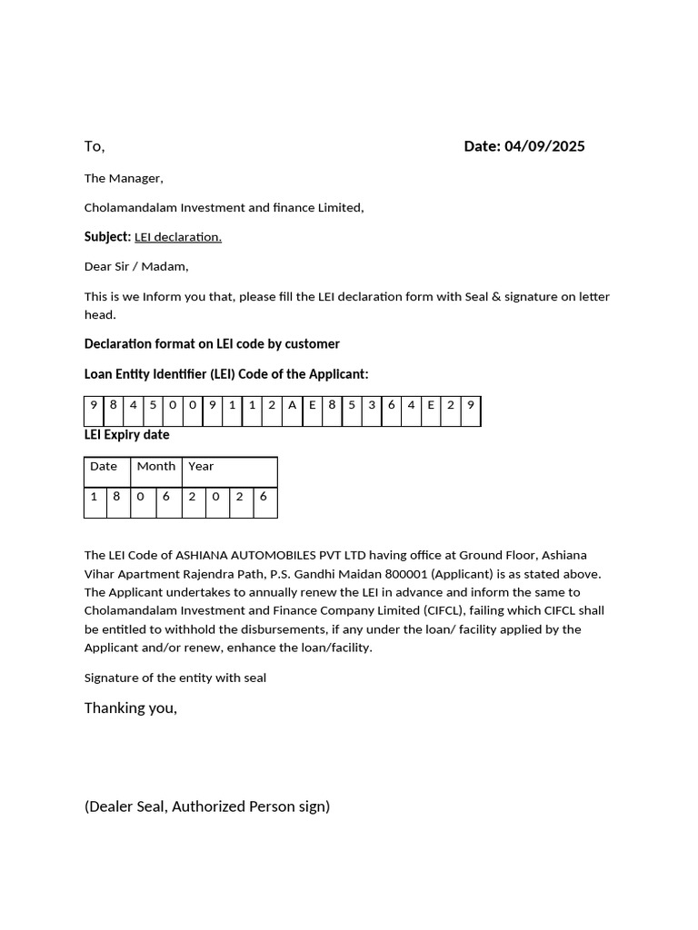 Lei Format (1) | PDF