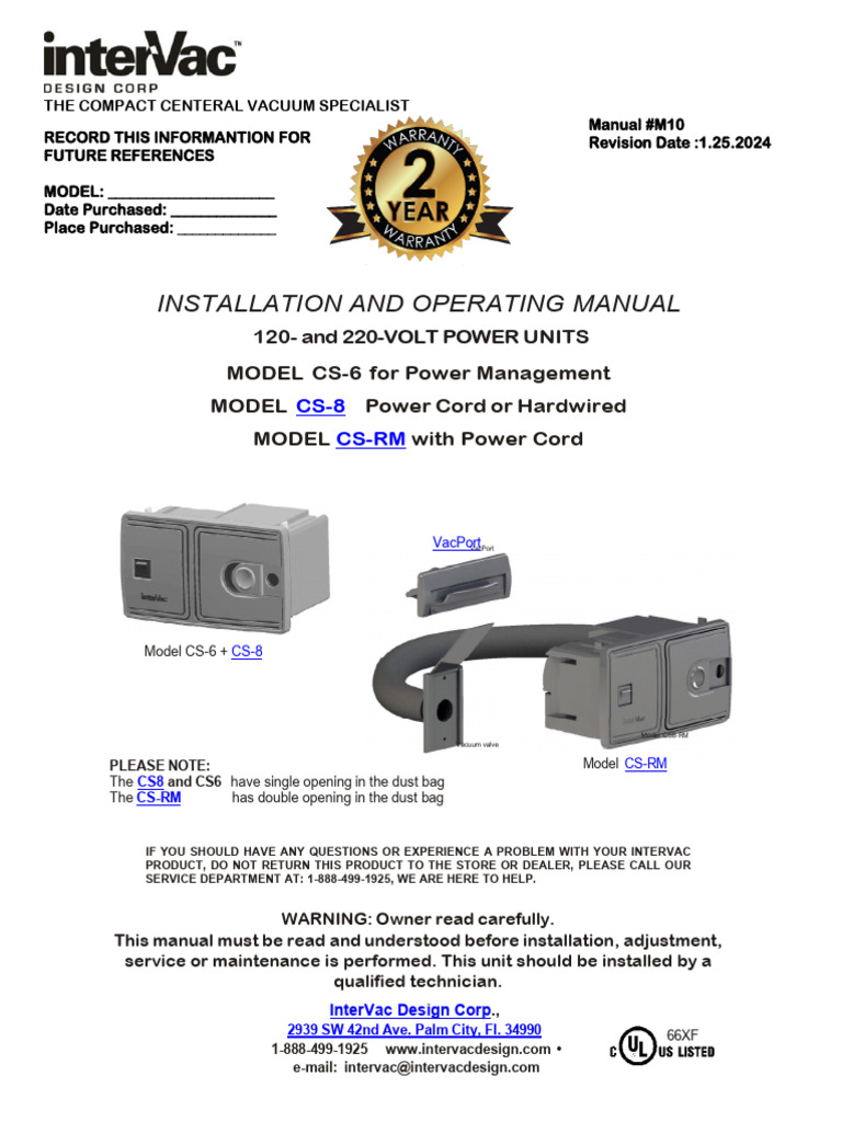 RV vacuum.25.2024 | PDF | Vacuum Cleaner | Manufactured Goods