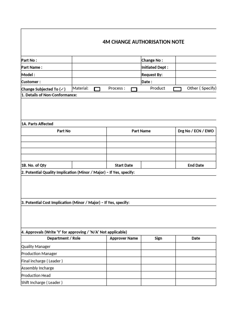 TCA One Page | PDF