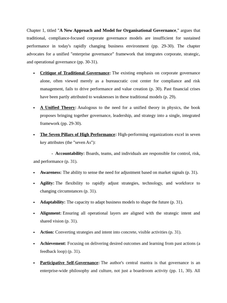 Enterprise | PDF | Governance | Corporate Governance