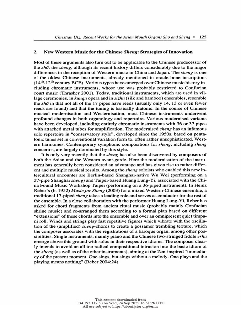 Utz BeyondCulturalRepresentation 2005 (Dragged) 5 | PDF | Musicology ...