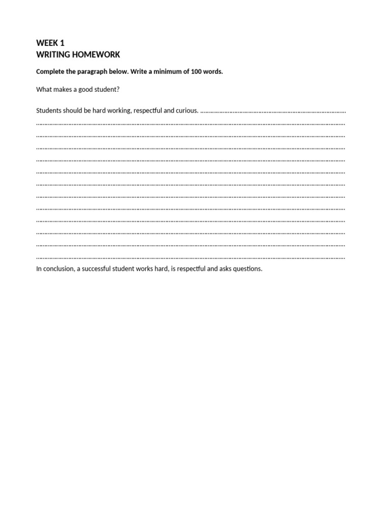 WEEK 1 HW 2 | PDF
