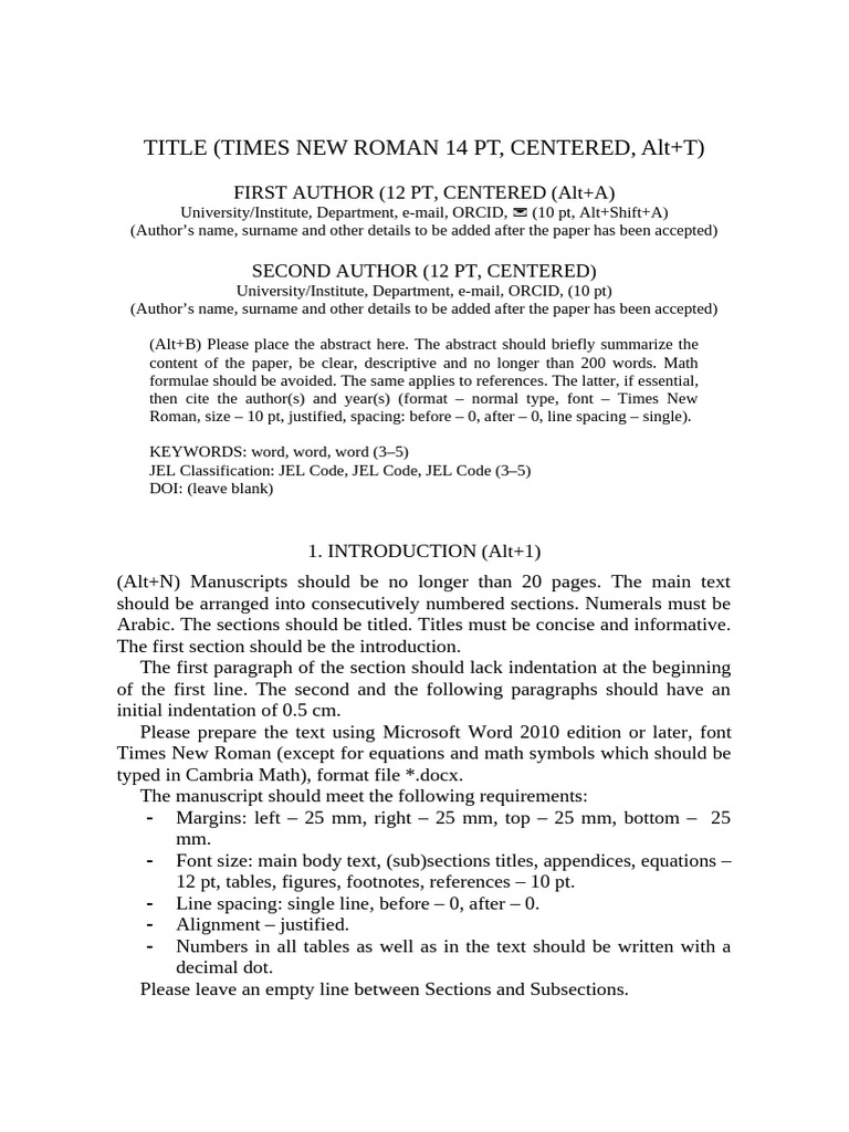 Statistical Review Template | PDF | Paragraph | Mathematical Proof