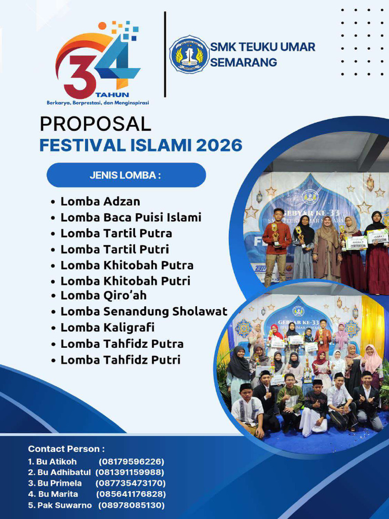 Proposal Festival Islami 2026 Final | PDF