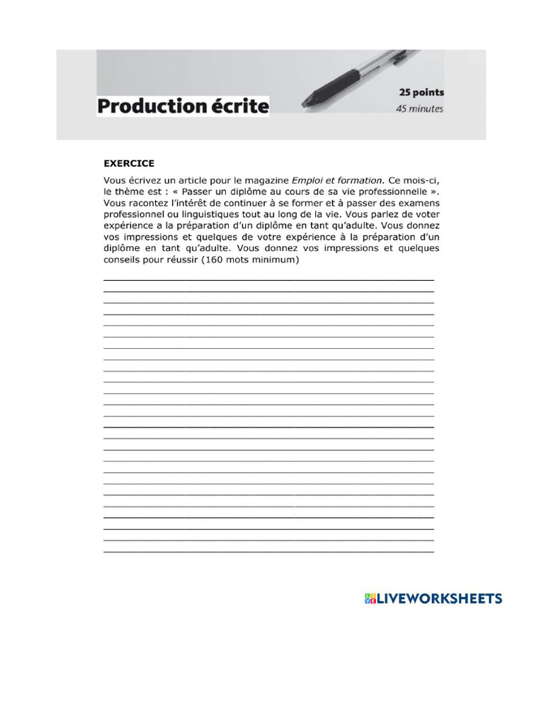 Writing Exercise 1 | PDF