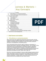 Agribusiness &amp; Markets-Key Concepts (New)