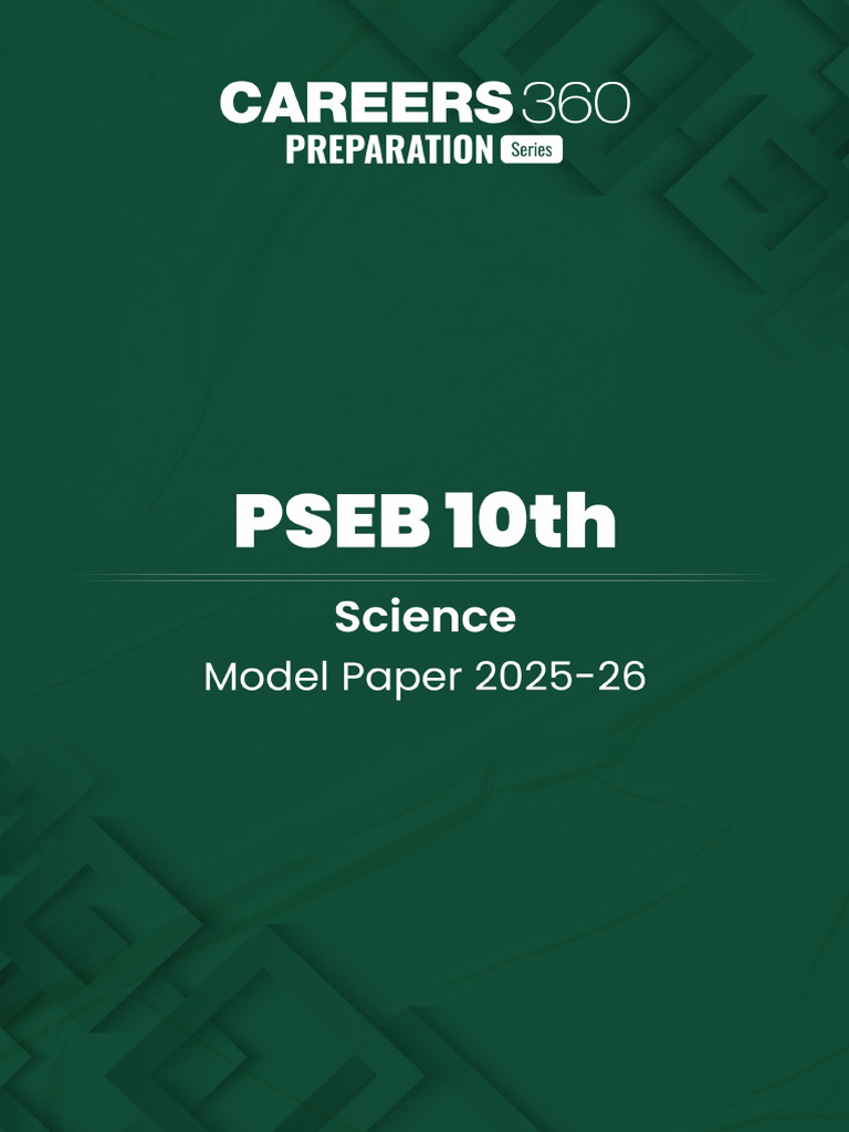PSEB 10th Science Model Paper | PDF