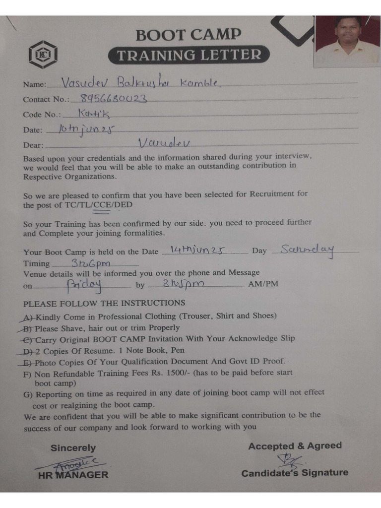 Boot Camp Training Letter Hexagon Vista | PDF