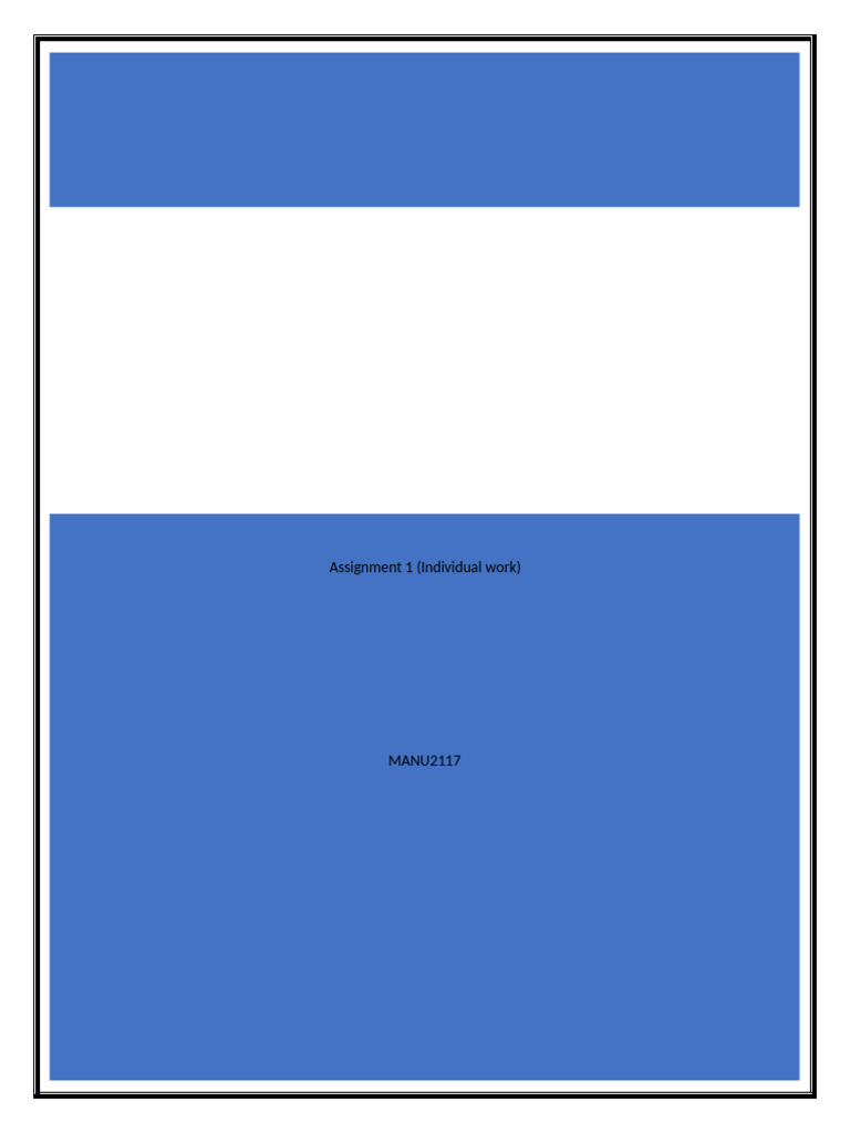 Assignment1 Sem | PDF | Logistics | Warehouse