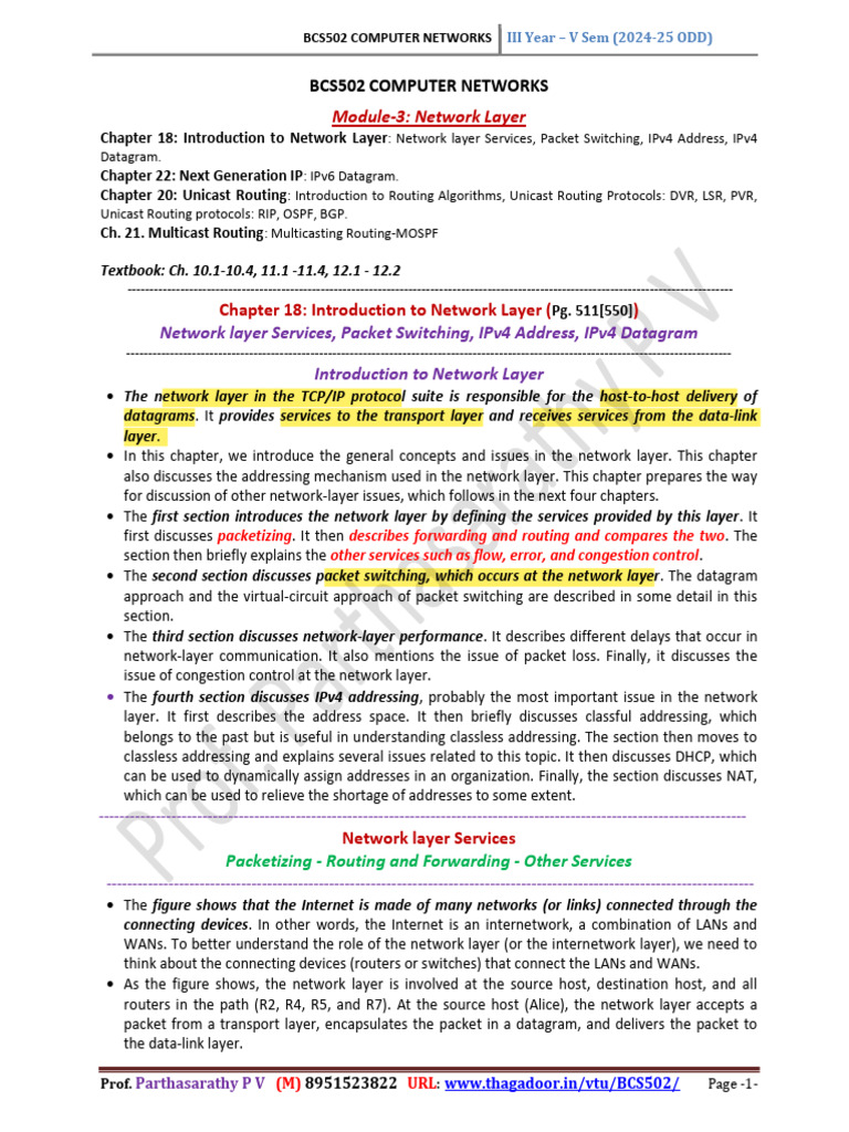 m3_ch18 | PDF | Ip Address | Computer Network