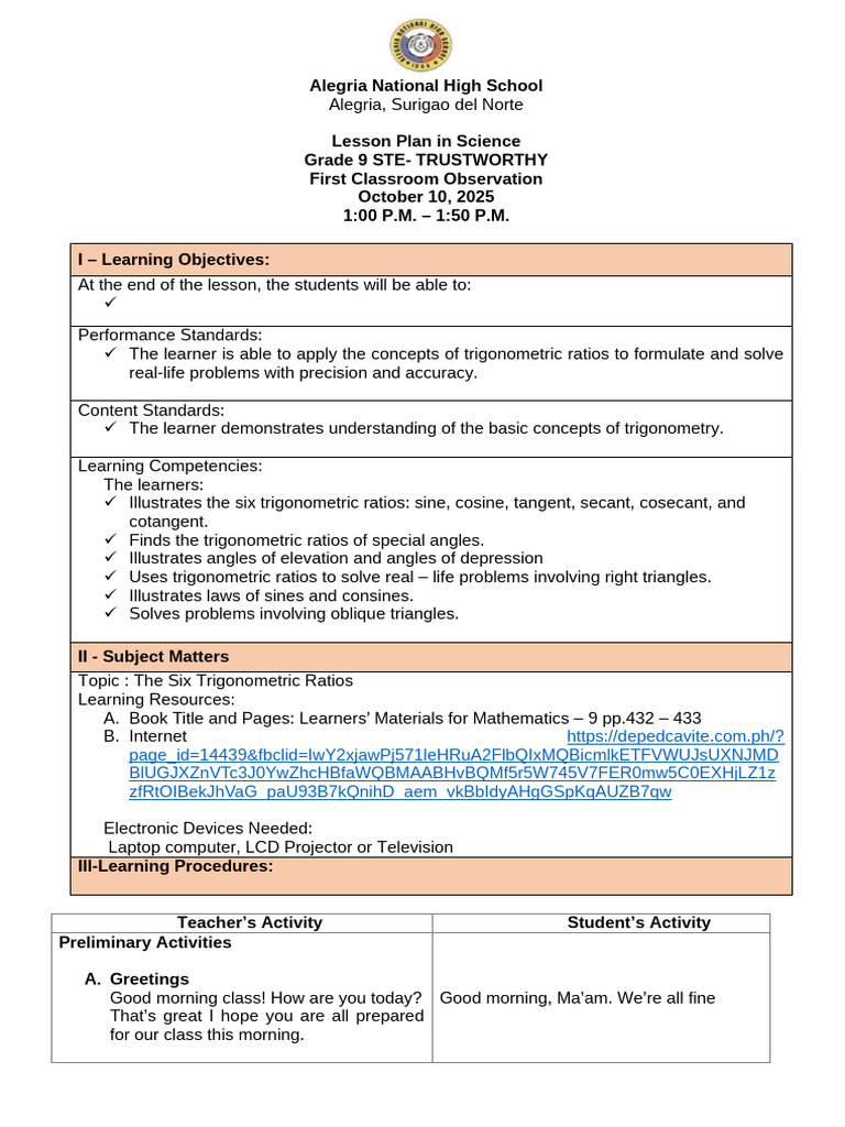 ORGANIC COMPOUNDS COT 2 2025 2026 FOR RECLASS Revised | PDF ...